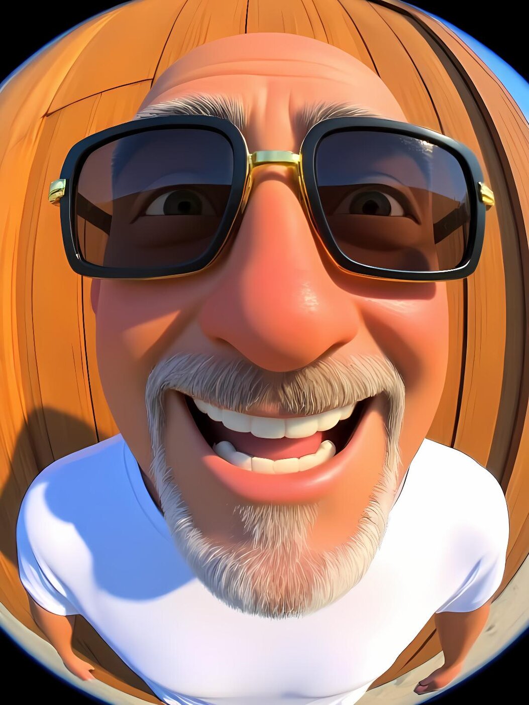 Adventure-Bike an Küstenstraße