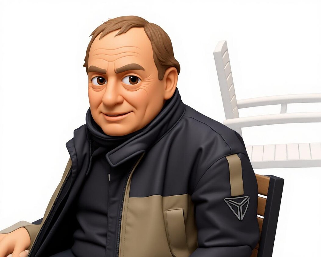 Sportmotorrad in Kurve in den Bergen