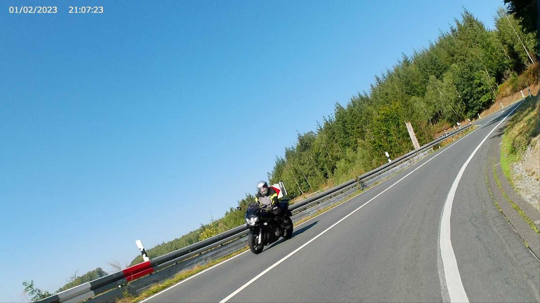 Motorrad am Timmelsjoch